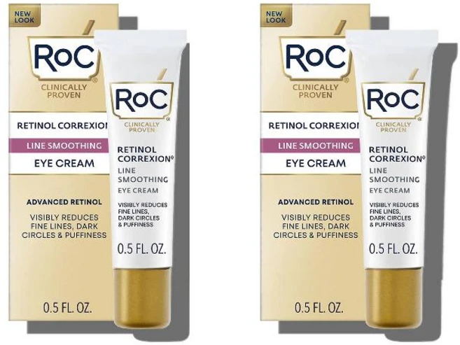 RoC 레티놀 코렉션 아이 크림 0.5oz 2팩 - 쿠팡