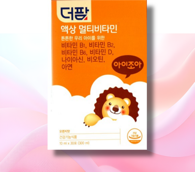 더팜 액상 멀티비타민 성장기 영양제, 300ml, 1개