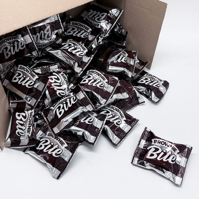 오리온 마켓오 리얼 브라우니 바이트 30개 낱개 개별포장, 1개