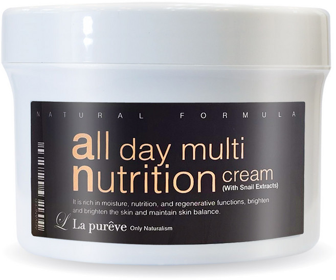 오늘만! 라퓨레브 SUPER BIG 올데이 멀티 스네일 크림, 1개, 500ml