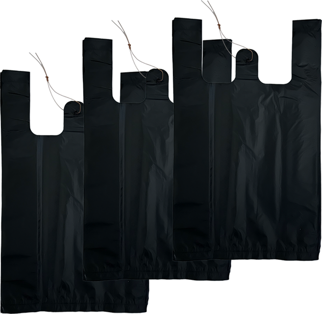 bearpaw 손잡이 마트 비닐봉투, 8L, 300개