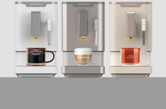 제니퍼룸 전자동 커피머신 스팀라떼 Pro 19Bar 홈카페 에스프레소 가정용, 화이트 JR-SEM0212WH