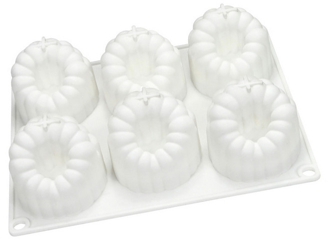 6 공동 실리콘 라즈베리 모양의 곰팡이 무스 케이크 곰팡이 베이킹 애호가