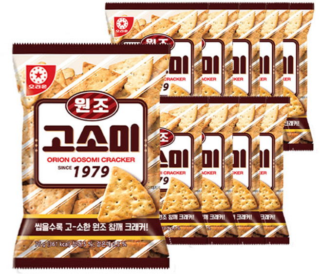 오리온 고소미1979 76g, 10개