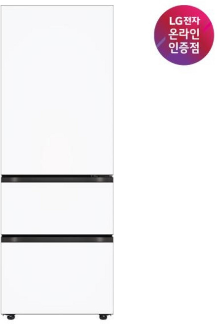 (LG전자) DIOS(디오스) 오브제컬렉션 김치톡톡 Fit & Max Z334GQQ122S, 에센스화이트