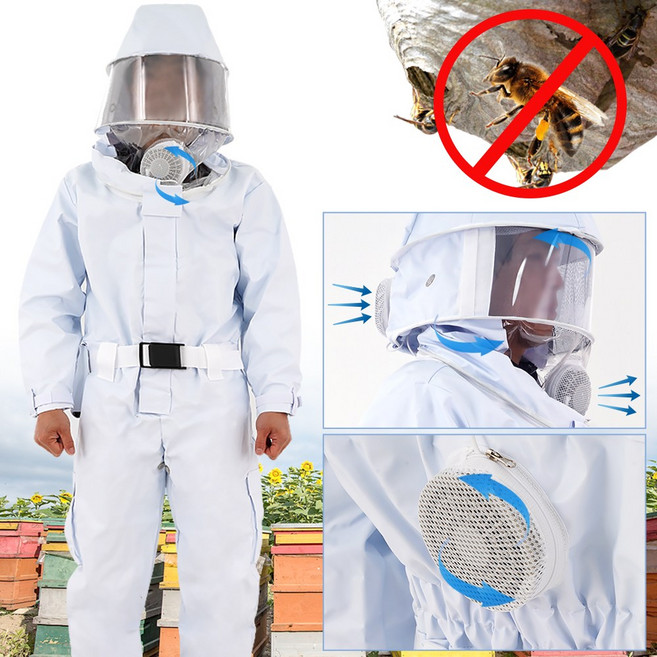 벌침 완벽차단 NEW 프리미엄 말벌보호복 양봉옷 해충복 벌집제거 양봉, 대, 1개
