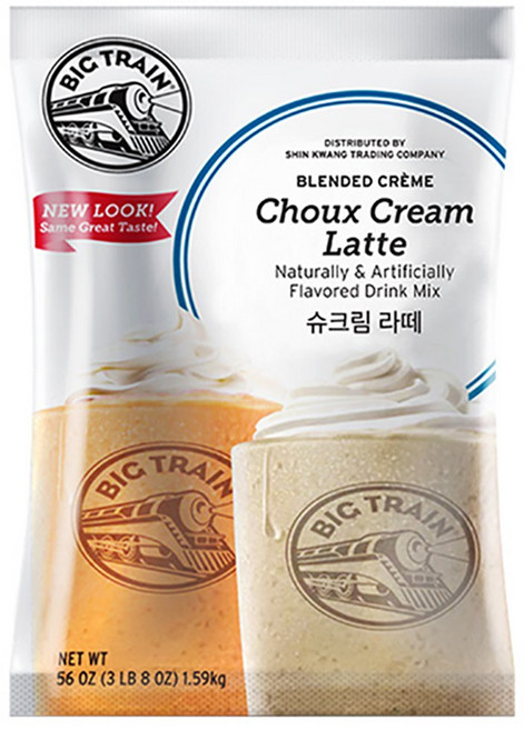 빅트레인 슈크림 라떼 1.59kg 1박스 5개