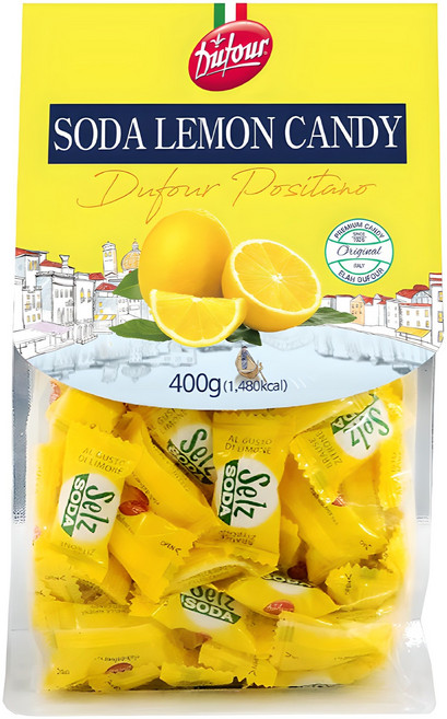 듀포 포지타노 소다레몬캔디, 400g, 1개