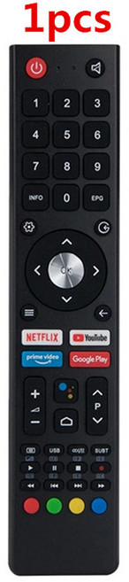 KOGAN 창홍 CHiQ 스마트 TV U43H7AN U43H7L U43H7LX U50H7AN U50H7N U55H7A GCBLTV02ADBBT 액세서리 교체 새로운 무성 리모컨, 1pcs, 1개
