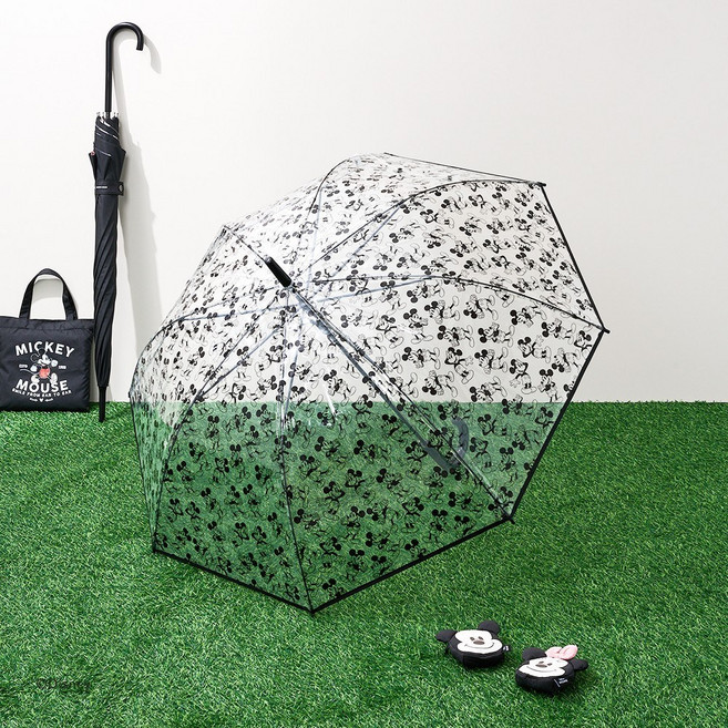 모던하우스 디즈니 미키 투명 장우산 BD0225013