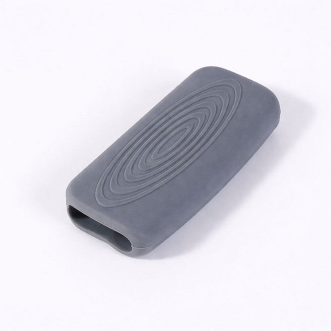 실리콘 손잡이 커버 냄비 내열, 1개, 그레이