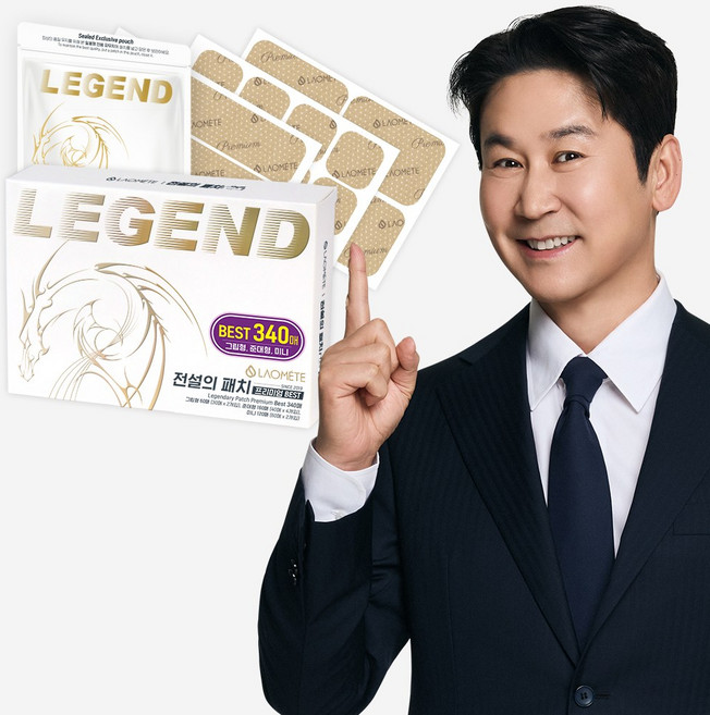 [본사직영] 라오메뜨 전설의패치 프리미엄 TV홈쇼핑 베스트 세트, 1개, 340매