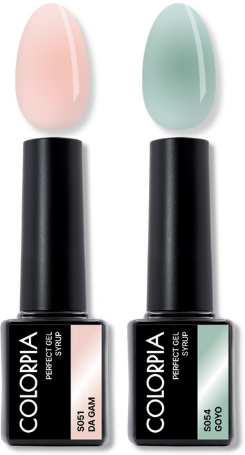 칼라피아 원스텝 퍼펙트젤 시럽 젤네일 세트, 1세트, 07. 다감+고요