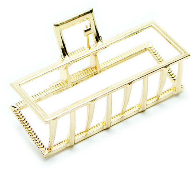 레진아트/프레임악세사리/집게헤어핀 직사각, 1개