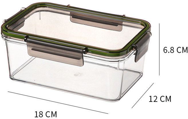 대용량 파오차이 항아리 식품급 절임상자 발찌통 장아찌통 피망 닭발 밀폐통, 6207 820 ml, 1개