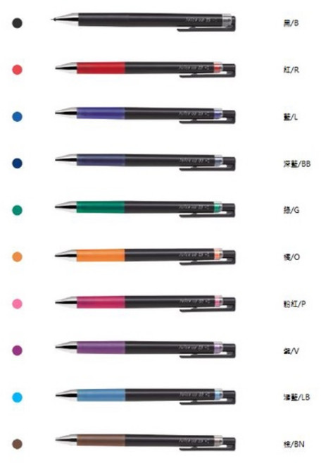 百樂 Super Juicy 觸控筆, 黑/B,0.4, 1個