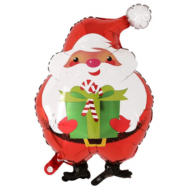 [아나그램] 은박 호일 풍선 18인치 크리스마스 버디즈, 1개