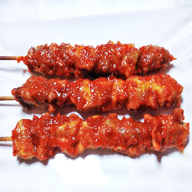 닭다리살 깐깐 매운맛 닭꼬치 800gX18봉 (20gX720개), 800g, 상세페이지 참조