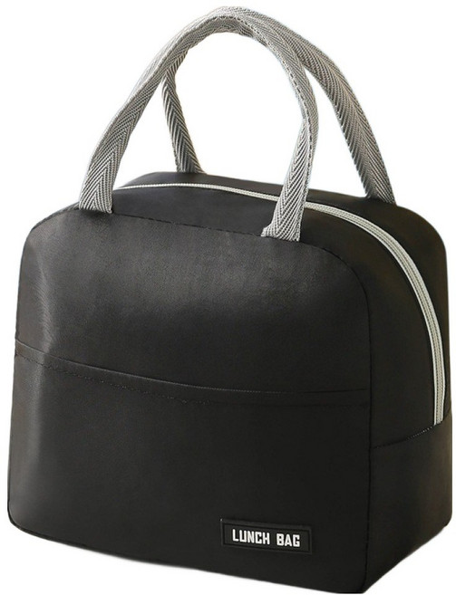 피크닉 보온 보냉 도시락가방, 블랙