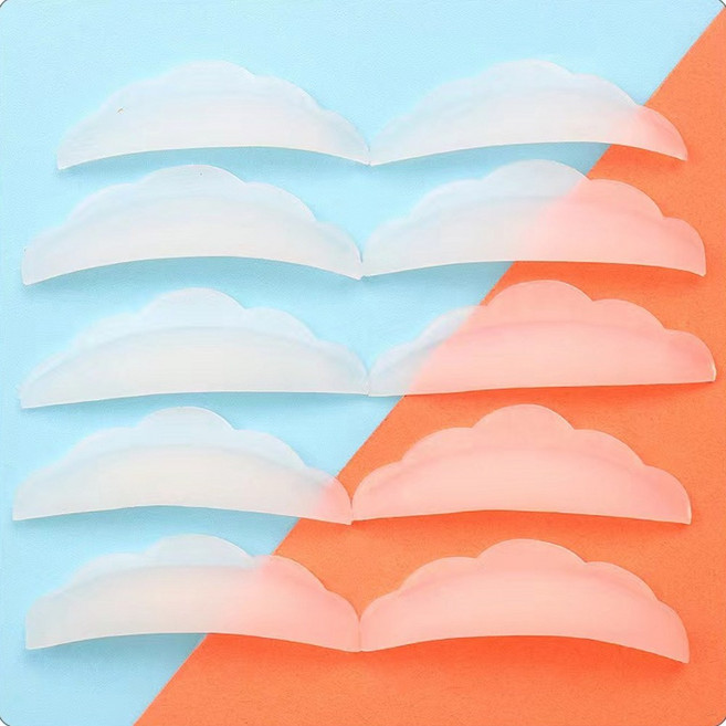 해즈잇 속눈썹펌 연화 실리콘 롯드 5종, 2세트, 화이트