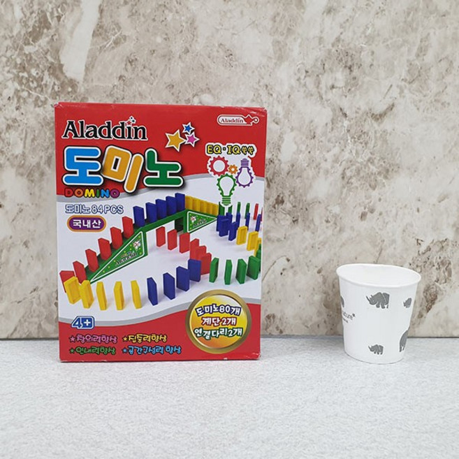 알라딘 도미노5000 장난감 발달완구 유아동완구 완구, 상세페이지 참조, 1개