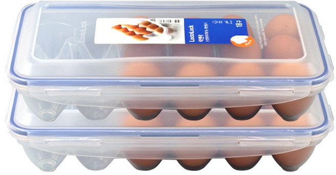 락앤락 계란케이스 18구 HPL955, 단품, 2개