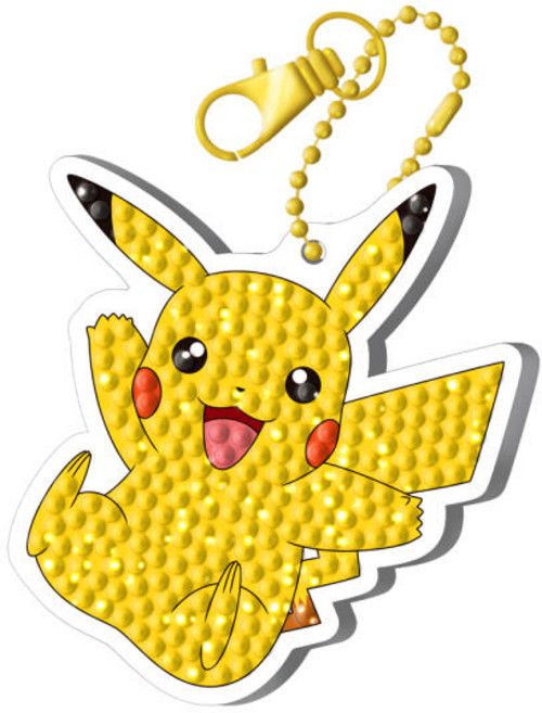 아트박스/토이앤퍼즐 포켓몬스터 피카츄 보석십자수 키링 BSK1-82, 1개