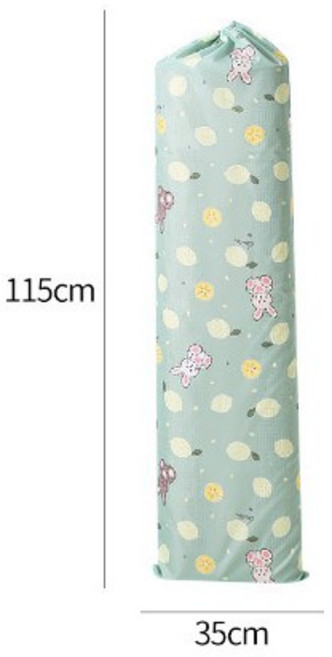 까마느 카페트 대자리 온수 매트 전기매트 보관 커버 가방, 1개, 레몬 토끼