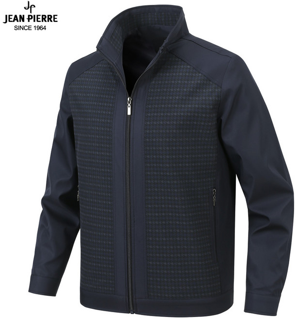 쟌피엘 백화점용 봄 가을 남자 고급 캐주얼 바람막이점퍼 신사점퍼 중년자켓 골프점퍼 골프자켓 골프웨어