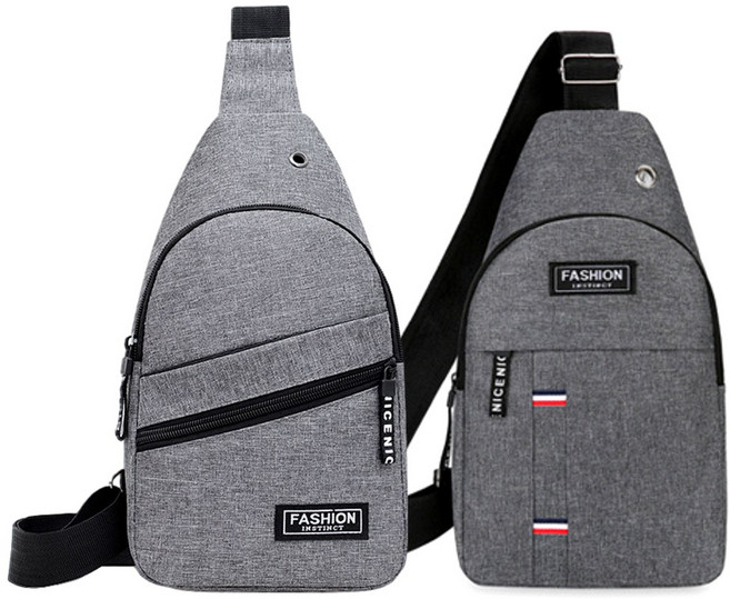 1+1 세트 [ 슬링백 크로스백 힙색 ] 데일리 심플