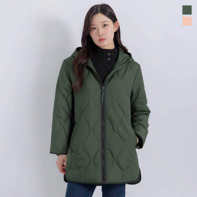 지센 2컬러 에어필 경량 롱 패딩 점퍼 LOJPQ152 743046