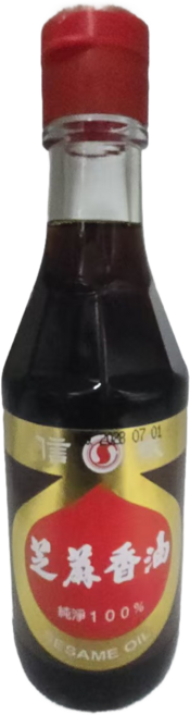 信成芝麻香油 料理提味去腥 玻璃瓶裝保鮮 275公克, 275g, 1個