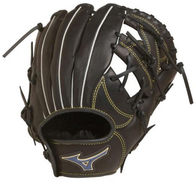 미즈노 유소년 글러브 셀렉나인 13230 검정 M 우투 (왼손착용), 단품, 1개