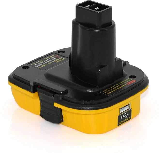 Dewalt 18V 도구용 DCA1820 배터리 어댑터 2 개 18V NiCad 및 NiMh 배터리용 20 볼트 리튬 배터리 DCB204 D, 01 1pcs, 01 빠른  Mainland