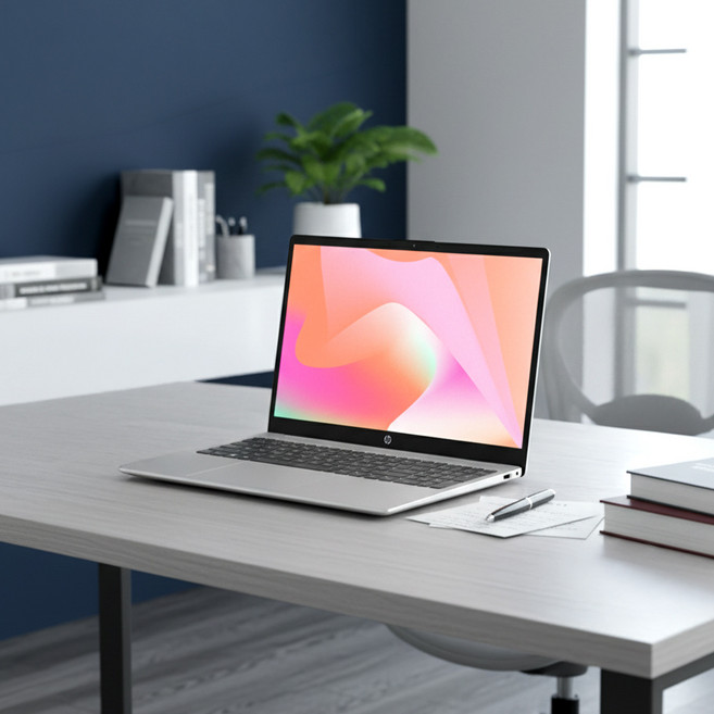 2026 HP 15-FC1058AU 라이젠5 7000시리즈 대학생 사무용 인강용 직장인 노트북, WIN11 Pro, 32GB, 1TB, 내추럴 실버