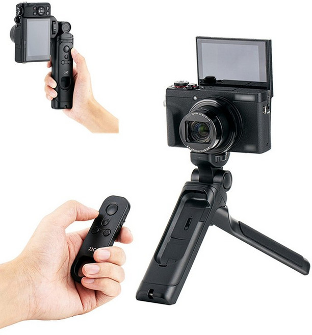 JJC Canon HG-100TBR VLOG PowerShot V10 EOS R100 R8 R50 R6 Mark II R10 R7 R3 M6 Mark II M50 Rebel T7i