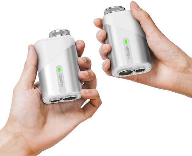 이누어 레이저 골프 거리측정기 미니 U1000 PRO 95%고투광 2컬러 OLED, 화이트