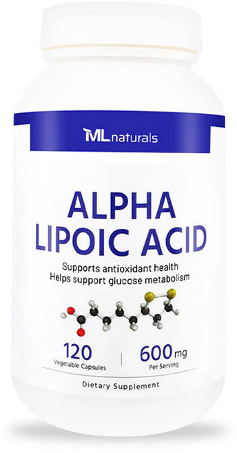 마이라이프 내추럴스 알파 리포산 600mg, 2개, 120정