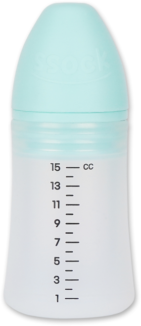 [지엠팜] 실리콘 투약병 쏘옥 15ml 민트 1개