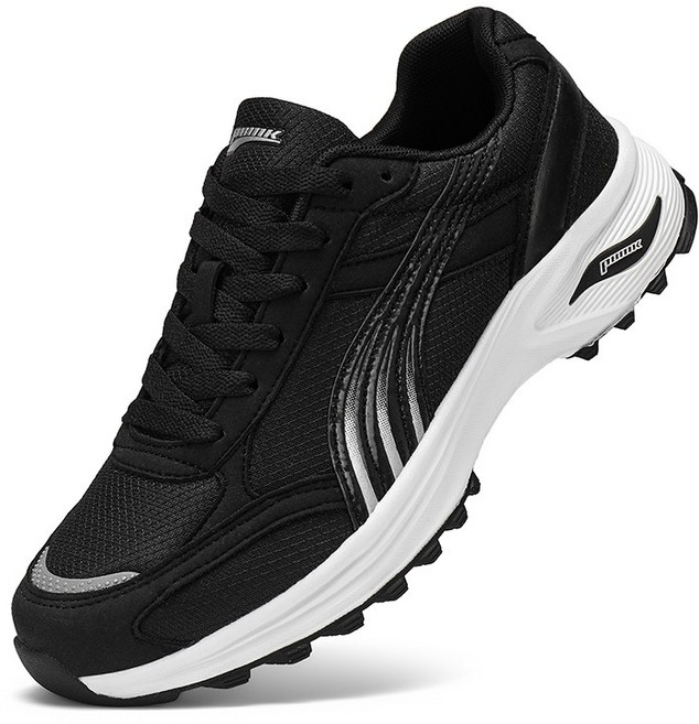 스노우드림 런닝화 남성용 가벼운 운동화 편안한 워킹화 트레킹화 레이시스 가볍고 신발 메쉬