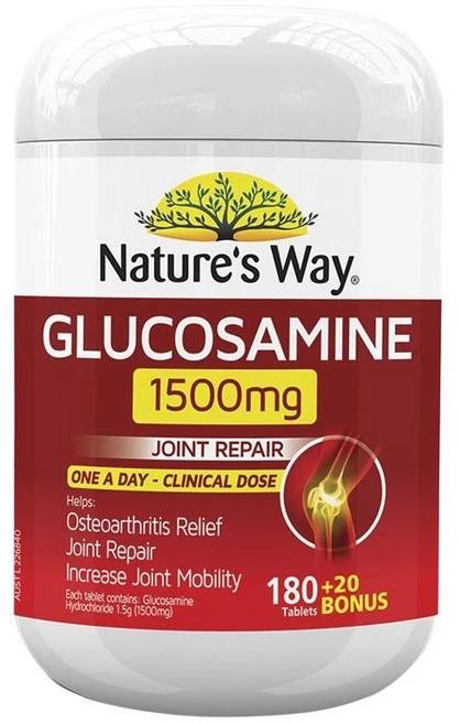 네이쳐스웨이 글루코사민 1500mg- 180+20정, 1개, 180정 - 쿠팡
