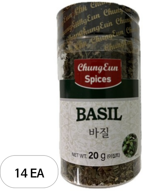 청은에프엔비 바질, 20g, 14개