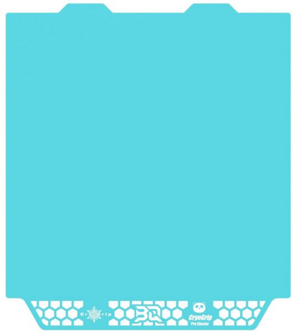 BIQU 크라이오그립 프로 동상 판다 빌드 플레이트 257x257MM for Bambu-Lab P1P P1S P2S X1C X2D X1E A1 3D Printers, Glacier-Original(A1 Mini)