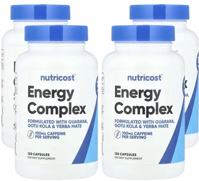 뉴트리코스트 에너지 복합체 120캡슐, 4개, 120정 - 쿠팡