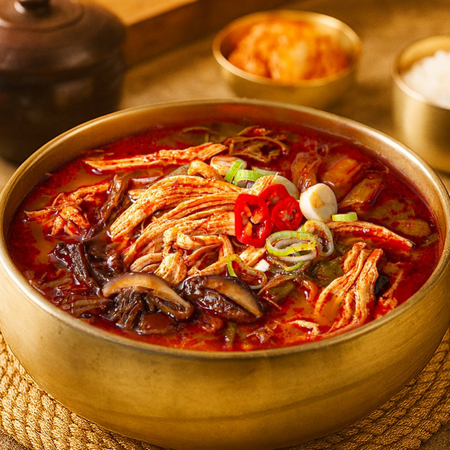 참도깨비 가마솥 닭개장 600g, 4개