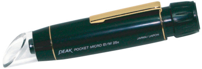피크 포켓휴대용 측정 현미경 루페 2050EIM(펜슬형), 2050EIM(펜슬형) 100X, 1개