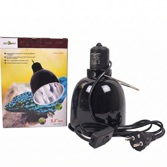 렙티주 리플렉터 리얼돔 소켓 파충류 전구 소켓, 1개, 혼합