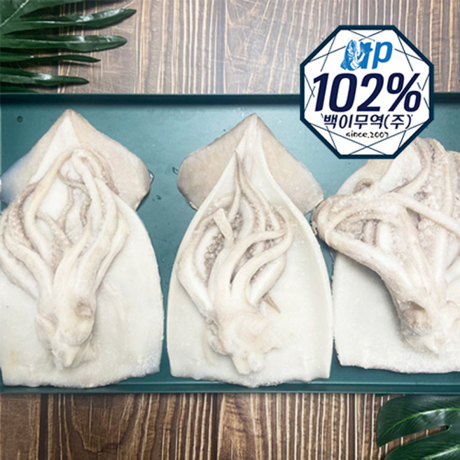 개별냉동 할복오징어(21/22마리) 4kg, 1개