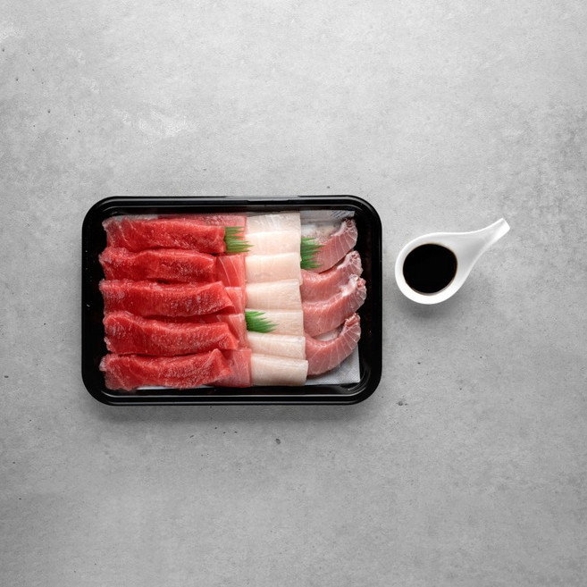 부산 직송 참치회 280g A세트 냉동 참치 눈다랑어 황다랑어 정도, 6개