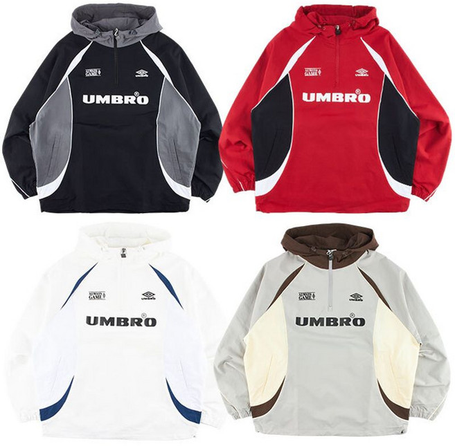 엄브로 헤리티지 스포티 캐주얼 후드 아노락 UQ123CWT21